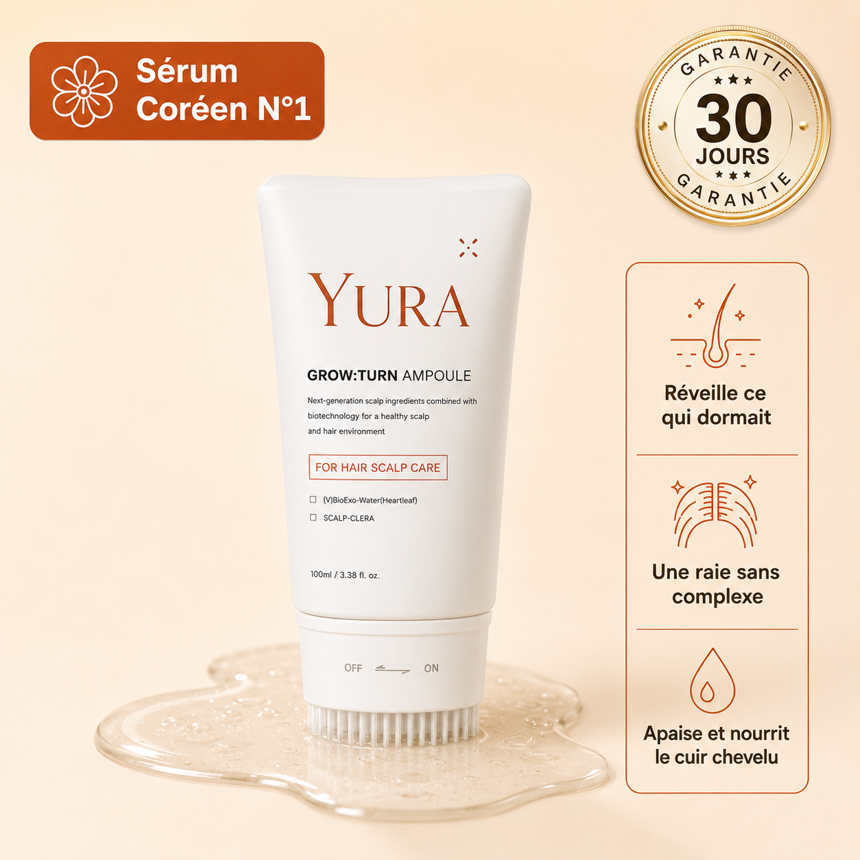 Serum Capillaire Coréen Yura